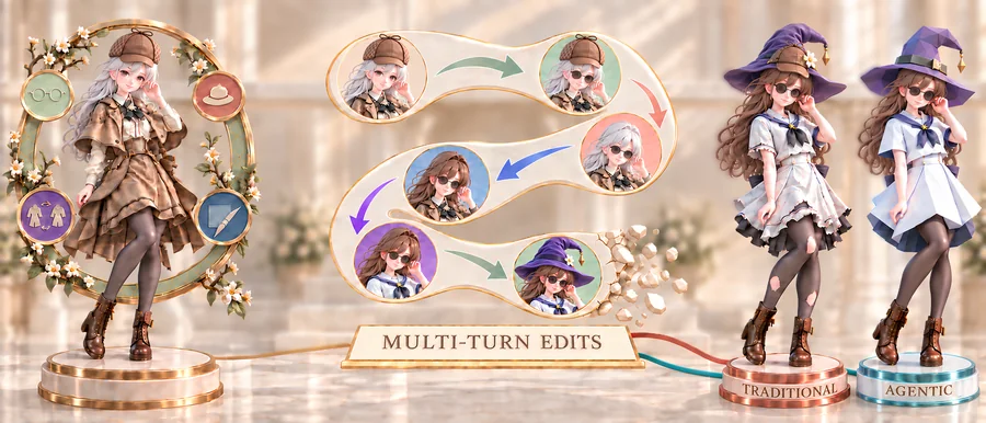 EditHero: A Benchmark for Long-Horizon Part-Level 3D Editing and Vibe Modeling — overview